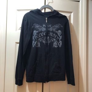 Serpentine Nevermore Poe hoodie. Washed never worn